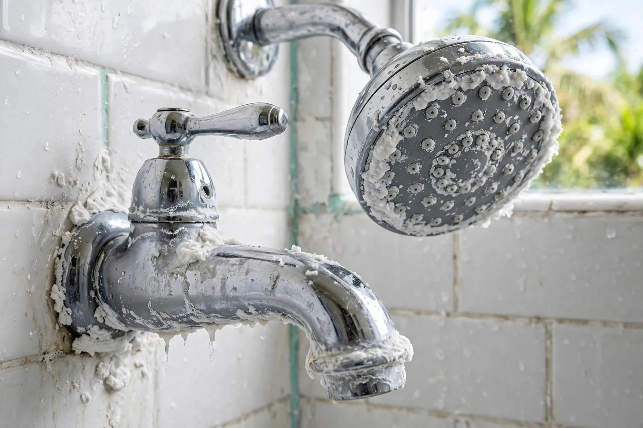 Hard water in Homestead: scale, water heaters and softeners