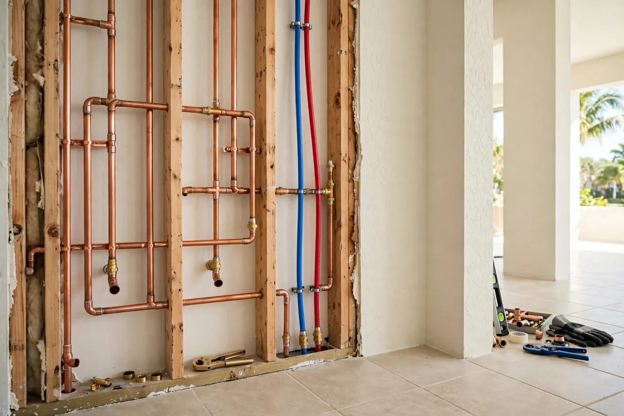 Professional pipe repair and repiping in Homestead
