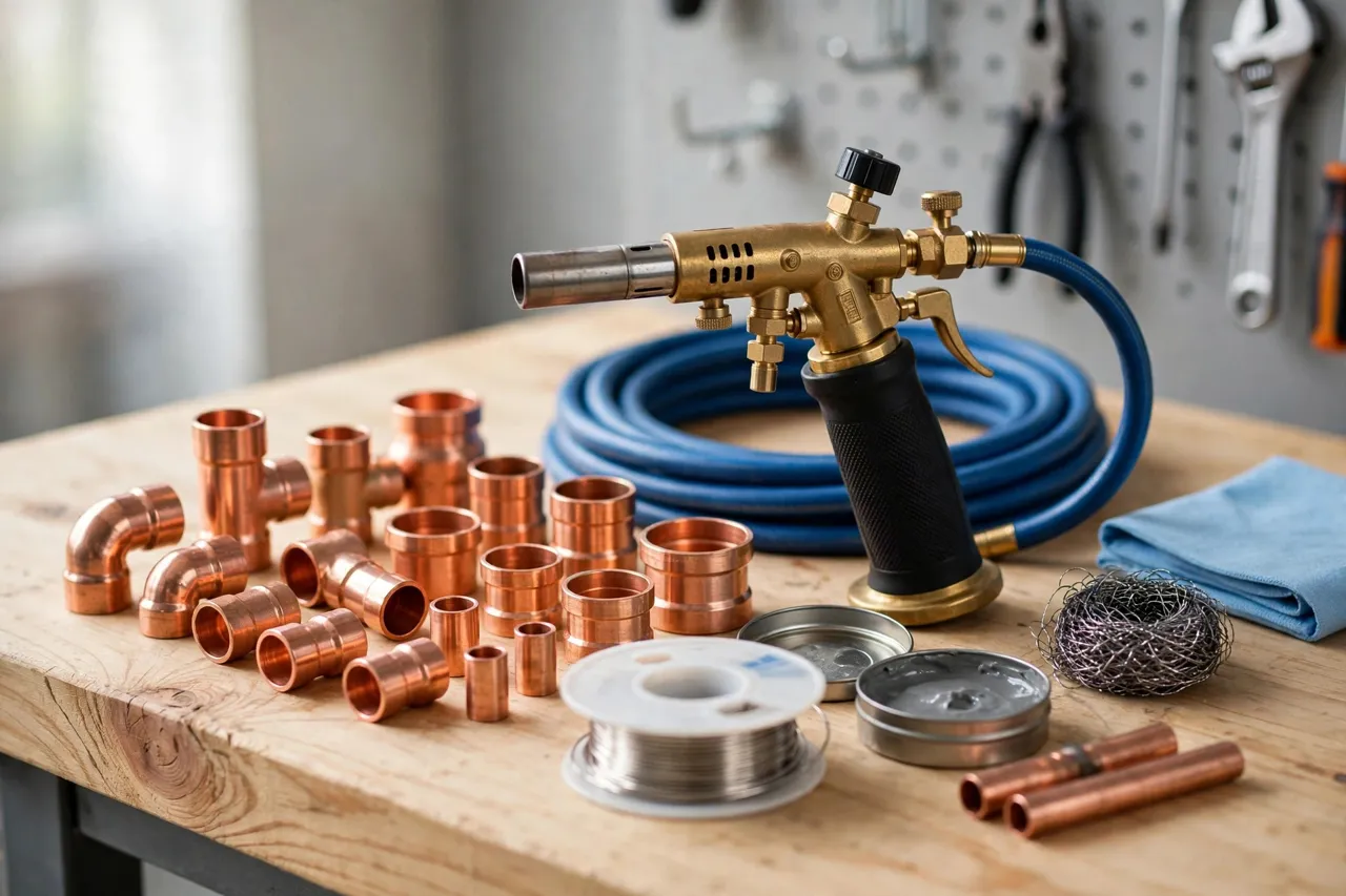 Tools used for plumbing inspection work